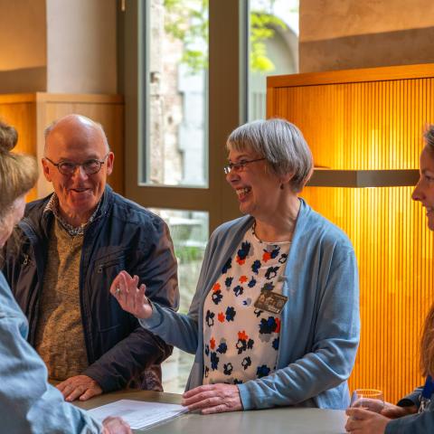 Onthaal bij opening expo U, nu!